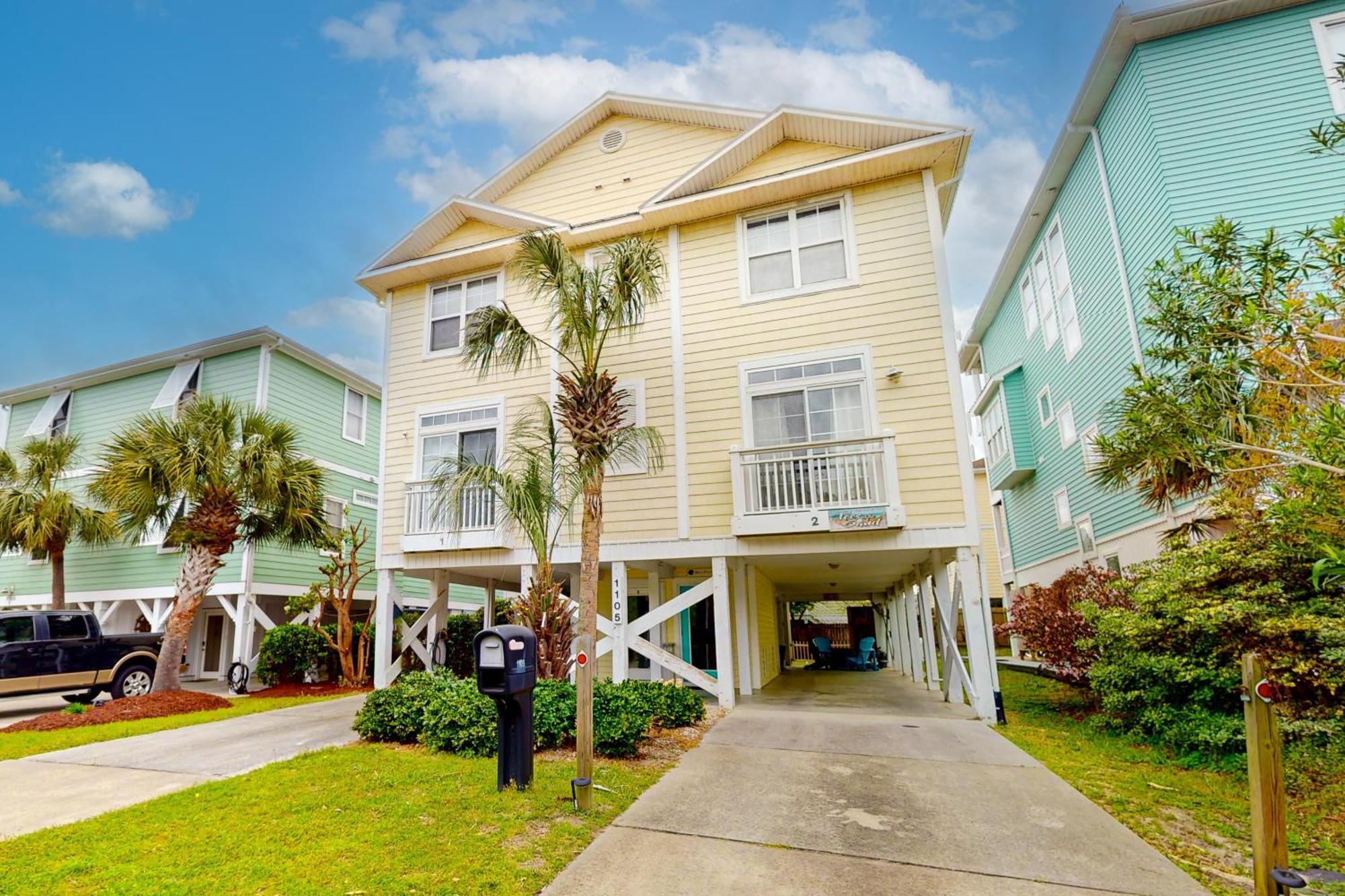 Surf Station Villa Carolina Beach Bagian luar foto